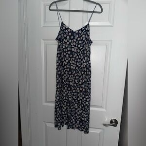 Madewell Blue Floral Dress